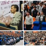 जिलाधिकारी डॉ. आशीष चौहान ने विद्यार्थियों को आगामी चुनावों में मताधिकार का प्रयोग करने की शपथ दिलाई